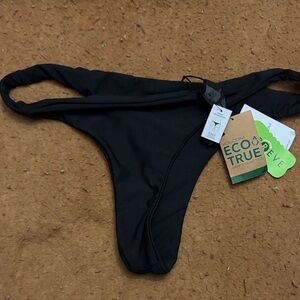 Volcom Black Women's Bikini Bottom - Eco True